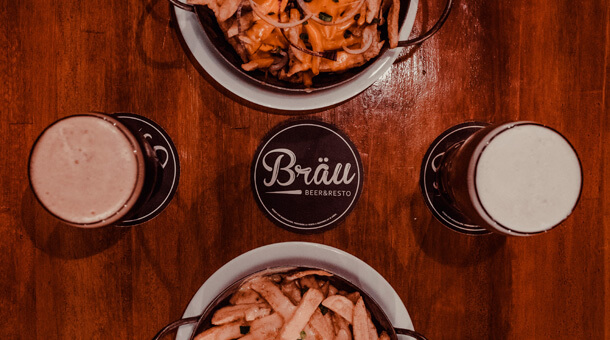 Social media management for Brau Restobar